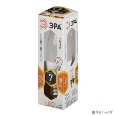 ЭРА Б0028479 Лампочка светодиодная STD LED B35-7W-827-E27 E27 / Е27 7Вт свеча теплый белый свет