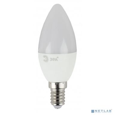 ЭРА Б0027970 Лампочка светодиодная STD LED B35-9W-840-E14 E14 / Е14 9Вт свеча нейтральный белый  свет