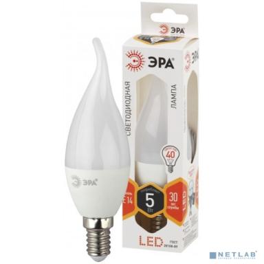 ЭРА Б0027967 Светодиодная лампа свеча на ветру LED smd BXS-5w-827-E14
