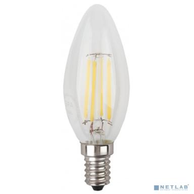 ЭРА Б0027943 Лампочка светодиодная F-LED B35-7W-840-E14 Е14 / Е14 7Вт филамент свеча нейтральный белый свет
