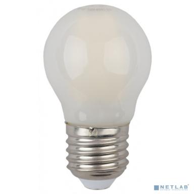 ЭРА Б0027932 Светодиодная лампа шарик матовый F-LED P45-5w-840-E27 frozed
