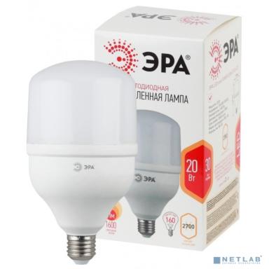 ЭРА Б0027000 Лампа светодиодная STD LED POWER T80-20W-2700-E27 E27 / Е27 20 Вт колокол теплый белый свет
