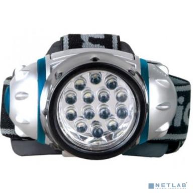 Camelion LED5312-14F4 (фонарь налобн, металлик, 14LED, 4 реж, 3XR03 в компл, пласт, блист)