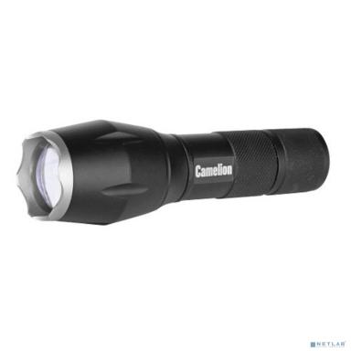 Camelion LED5136  (фонарь, черный,  LED XML-T6, ZOOM, 5 реж 3XLR03 в компл., алюм.,откр. блистер)