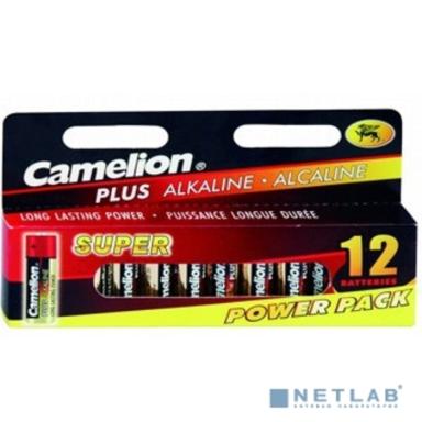 Camelion..LR 6 Plus Alkaline BLOCK-12 (LR6-HP12, батарейка,1.5В) (12 шт. в уп-ке)
