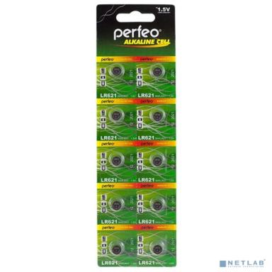 Perfeo LR621/10BL Alkaline Cell 364A AG1 (10 шт. в уп-ке) 