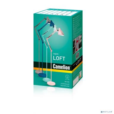Camelion KD-332  C02 черный (Светильник напольный, торшер, 230V, 40W, E27)