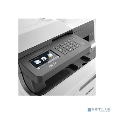 Brother DCP-L3550CDW {A4, цв.светодиодный, 18стр/мин, 512Мб, дуплекс, ADF50, LAN, WiFi (старт.картриджи на 1000стр) (DCPL3550CDWR1)