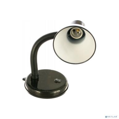 Ultraflash UF-301P С02 черный (Светильник настольный,230V 60W)