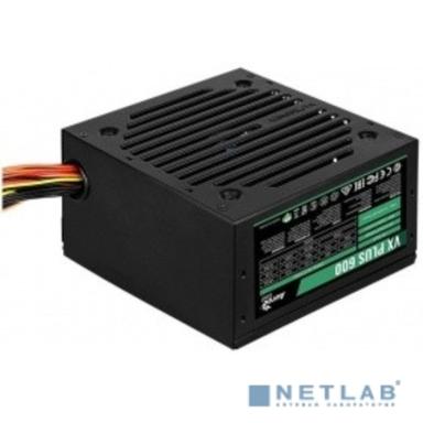 Aerocool 600W VX-600 PLUS (24+4+4pin) 120mm fan 3xSATA RTL (замена 11082402)