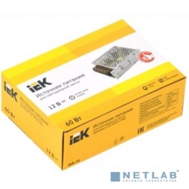 Iek LSP1-060-12-20-33-PRO Драйвер LED ИПСН-PRO 60Вт 12 В блок - клеммы  IP20 IEK