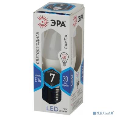 ЭРА Б0020539 Лампочка светодиодная STD LED B35-7W-840-E14 E14 / Е14 7Вт свеча нейтральный белый свет