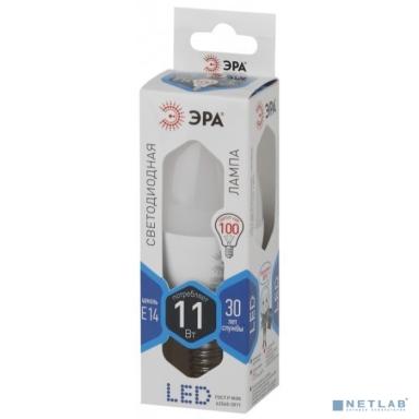 ЭРА Б0032982 Лампочка светодиодная STD LED B35-11W-840-E14 E14 / Е14 11Вт свеча нейтральный белый свет