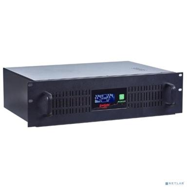 Exegate EP270874RUS ИБП Exegate Power RM Smart UNL-1500 LCD <1500VA, Black, 2U, 3 евророзетки, USB>