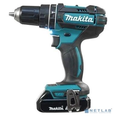Makita DHP482SYE Дрель ак(уд), [DHP482SYE] {18В,2x1.5Ач Li-ion,БЗП-13мм,0-600\1900об\м,62\36Нм,1.8кг,чем,XPT}
