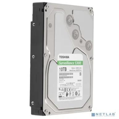 10TB Toshiba Surveillance S300 (HDWT31AUZSVA) {SATA 6.0Gb/s, 7200 rpm, 256Mb buffer, 3.5" для видеонаблюдения}