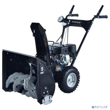 HYUNDAI [S 6561] Снегоуборщик { ICW200, 4-тактный, 6,5 л.с./196 см?, ручной/электро, 4 вперед/2 назад, 610 мм, вес 61 кг }