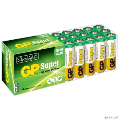 GP Super Alkaline 15A(-B30) LR6 AA   (30 шт. в уп-ке) 