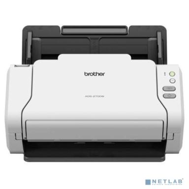 Сканер Brother ADS-2700W (A4, 1200x1200 т/д, 35 стр, Duplex, DADF50, WiFi, LAN, USB