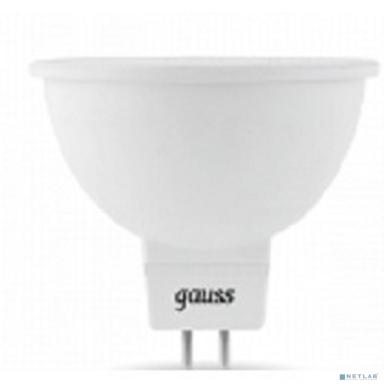 GAUSS 101505207 Светодиодная лампа LED MR16 GU5.3 7W 630lm 4100K 1/10/100 