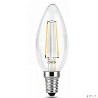 GAUSS 103801211 Светодиодная лампа LED Filament Свеча E14 11W 750lm 4100К 1/10/50 