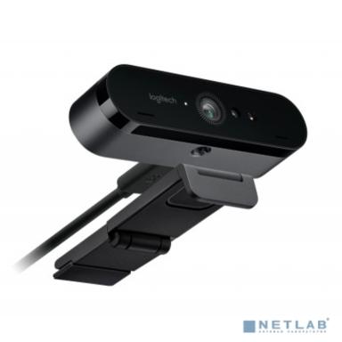960-001194 Logitech WebCam Brio 4K Stream Edition { USB 3.0, 13840*2160, 8.3Mpix foto, Mic, Black}