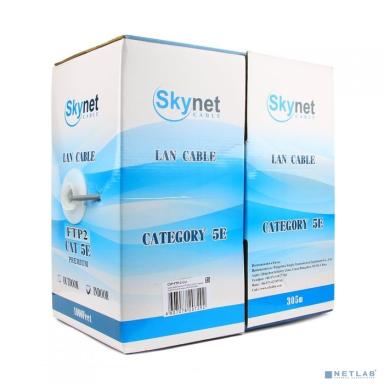 SkyNet Кабель FTP outdoor 4x2x0,48, медный, FLUKE TEST, кат.5e, однож., 305 м, box, черный [CSS-FTP-4-CU-OUT](АК5017627/1693119)