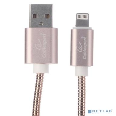 Cablexpert Кабель для Apple CC-G-APUSB02Cu-1.8M, AM/Lightning, серия Gold, длина 1.8м, золото, блистер
