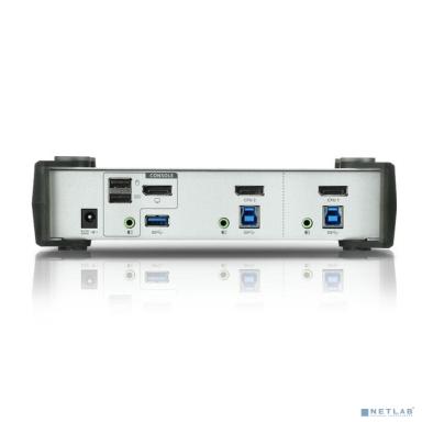 ATEN CS1912-(AT-G) 2-ух портовый KVMP™-коммутатор с поддержкой USB 3.0, DisplayPort,изображения до 3840 х 2160 @ 30 Гц, обладает сверхскоростным концентратором USB 3.1 Gen 1