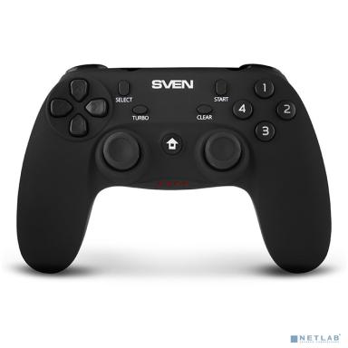 Беспроводной геймпад Sven GC-3050 (13 кл. 2 стика, D-pad, Soft Touch, PC/PS3/Android/Xinput)
