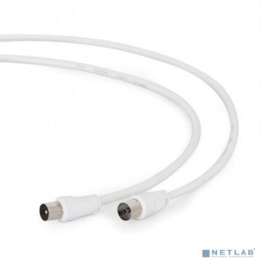 Кабель Кабель телевизионный, Coaxial M/F, белый, 1.8м (CCV-515-W)