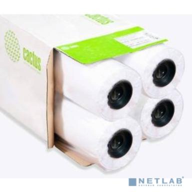 CACTUS CS-LFP80-914457E-4 Бумага Eco 914мм-45.7м/80г/м2/белый втулка:50.8мм (2") (упак.:4рул)