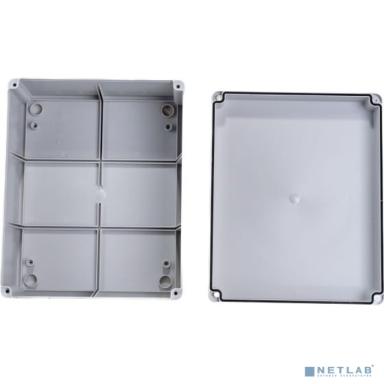Iek UKO10-240-195-090-K41-55 Коробка КМ41272 распаячная для о/п 240х195х90 мм IP55 (RAL7035, кабельные вводы 5 шт)