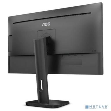 LCD AOC 23.8" 24P1 черный {IPS 1920x1080@60Hz 5ms 178/178 250cd 1000:1 Frameless HDMI1.4 DisplayPort1.2 DVI D-Sub USB3.0x4 AudioOut 2Wx2 Pivot}