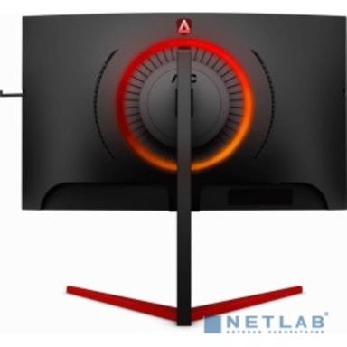 LCD AOC 27" AGON AG273QCG Black-Red {TN Curved GSync 2560x1440@165Hz 1ms 170/160 400cd 1000:1 72%NTSC Frameless HDMI DisplayPort USB3.0x4 AudioOut 2Wx2 DTS }