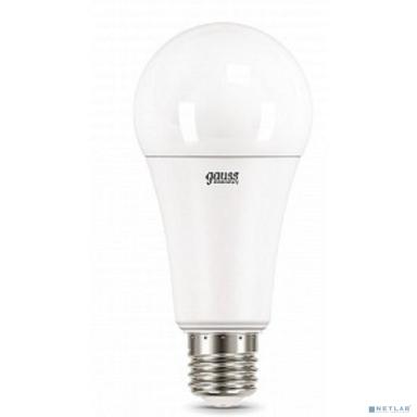 GAUSS 73215 Светодиодная лампа LED Elementary A67 25W E27 2000lm 3000K 1/10/50 0