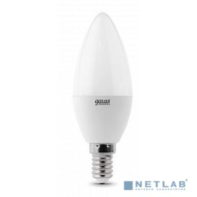 GAUSS 33136 Светодиодная лампа LED Elementary Свеча 6W E14 470lm 6500K 1/10/100 0