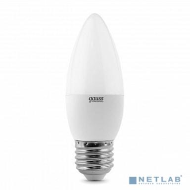 GAUSS 33226 Светодиодная лампа LED Elementary Свеча 6W E27 450lm 4100K 1/10/50 0