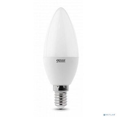 GAUSS 33118 Светодиодная лампа LED Elementary Свеча 8W E14 520lm 3000K 1/10/100 0