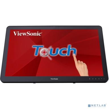 LCD ViewSonic 23.6" TD2430 черный TOUCH {VA 10-points touch 1920x1080 10ms 200cd 3000:1(DCR 50M:1) D-Sub HDMI DisplayPort USB3.0x2 Audio speakers} [VS16495]