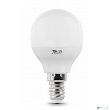 GAUSS 53210 Светодиодная лампа LED Elementary Шар 10W E27 880lm 3000K 1/10/100 0
