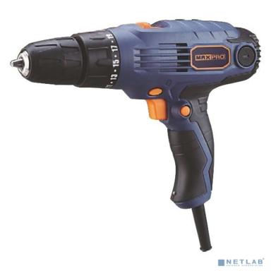 FIT MPED300VD MAX-PRO Дрель-Шуруповерт эл {300Вт; 0-450/0-1350об/мин; подсветка ; Быстрозажимной патрон 10мм; 24,0 Нм; 19+1; 1,1 кг; быстрый доступ к щеткам; Дополнительные щетки; кор.} [85046]