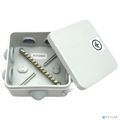 Коробка уравнивания потенциалов 100х100х50 КУП2604-И HEGEL IP55