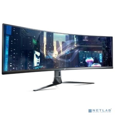 ASUS LCD 49" XG49VQ ROG STRIX черный {VA HDR FreeSync2 Curved 3840x1080 4ms 144Hz, 178°/178°, 450cd/m, 3000:1, DisplayPort1.2 HDMI2.0x2 5Wx2} [90LM04H0-B01170]