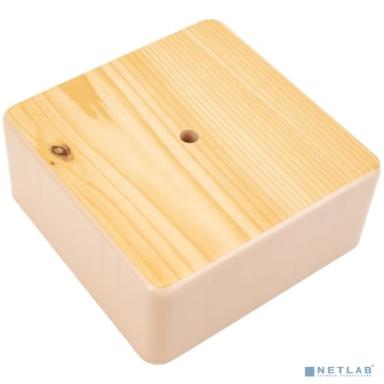 Iek UKO10-100-100-044-K34 Коробка КМ41222-04 распаячная для о/п 104х104х44 мм сосна (6 клемм 6мм2)
