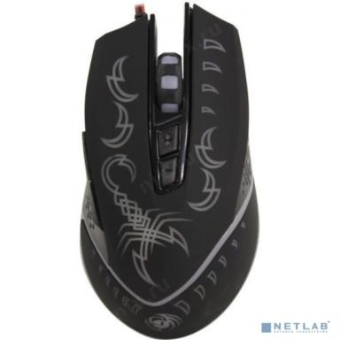 Мышь MGK-20U Dialog Gan-Kata - игровая, 7 кнопок + ролик , 7-ми цветная подсветка, USB, черная    