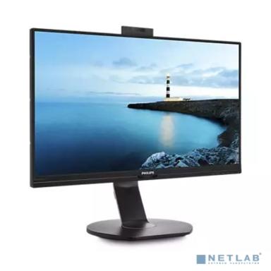 LCD PHILIPS 27" 272B7QUBHEB черный {IPS LED 2560x1440@60Hz 16:9 5ms 178°/178° 350cd 1000:1 HDMI USBhub RJ45 Type-C webcam audioout}