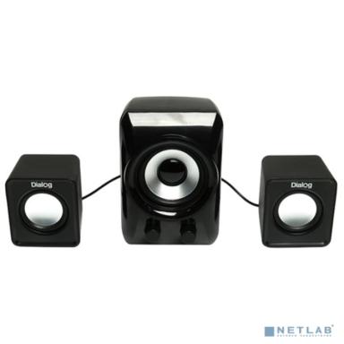 Dialog Colibri AC-202UP BLACK - колонки 2.1, 11W RMS, черные, питание от USB