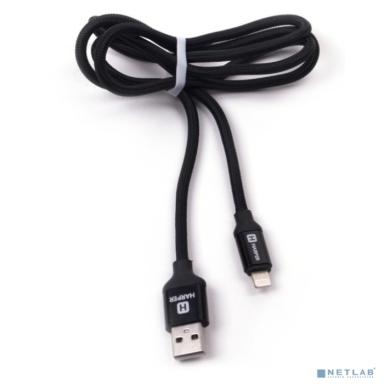 Harper USB - Lightning, BRCH-510 BLACK (1м, способны заряжать устройства до 2х ампер)