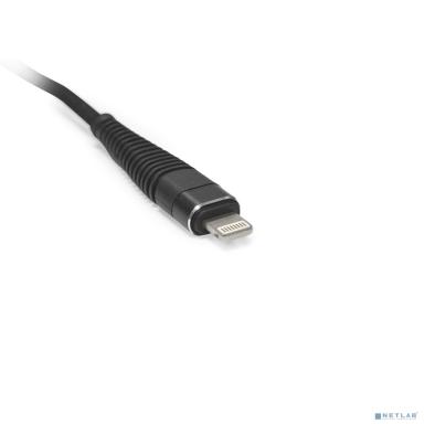 Кабель CBR CB 501 Black, USB to Lightning, 2,1 А, 1 м, цветная коробка
